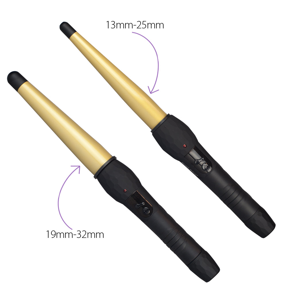 Silver Bullet Fastlane Ceramic Gold Curling Iron-19mm - Kess Hair and Beauty