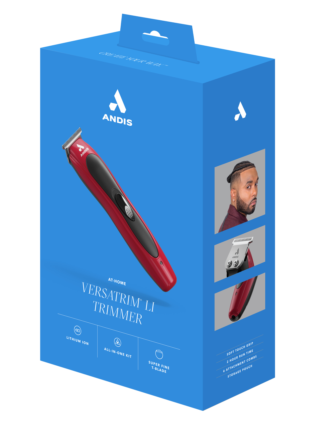 Andis Versatrim Li Trimmer, 12-Piece Kit - Kess Hair and Beauty