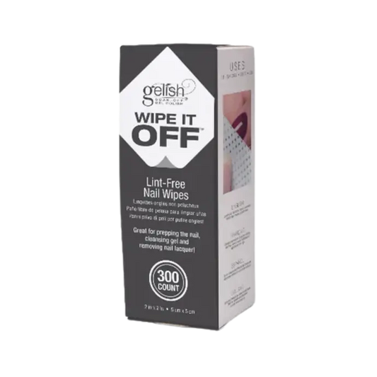 GELISH WIPE IT OFF 300CT - Kess Hair and Beauty
